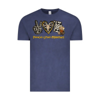 Vintage Denim Peace Love Missouri Vintage Tee - Jasminsmagicworld