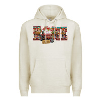 Oatmeal Heather home Christmas farm animals Premium Hoodie - CowhideDigitalArt