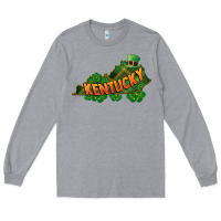 Kentucky Map St. Patrick's Day Long Sleeve Tee | Teevron