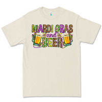 Bone Mardi Gras and beer Premium Tee - HowdyJamesFarm