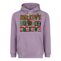 Lavender believe believe believe Heavyweight Hoodie - AdoDesignShop