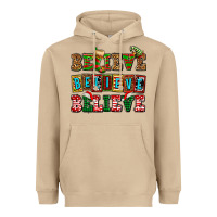 Mushroom believe believe believe Heavyweight Hoodie - AdoDesignShop