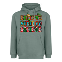 Sage believe believe believe Heavyweight Hoodie - AdoDesignShop