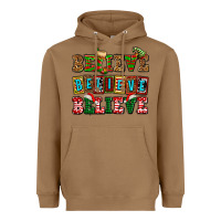 Toasted Coconut believe believe believe Heavyweight Hoodie - AdoDesignShop