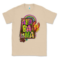 Mushroom mardi gras alabama map Classic Tee - CowGirlArtShop