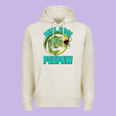 Reel Cool Peepaw Premium Hoodie Designed By Jasminsmagicworld