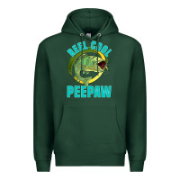 Sports Green reel cool peepaw Premium Hoodie - Jasminsmagicworld
