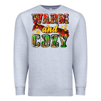 Heather Grey warm and cozy with scarf Premium Sweatshirt - AdoDesignShop