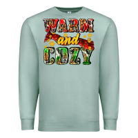 Seafoam warm and cozy with scarf Premium Sweatshirt - AdoDesignShop