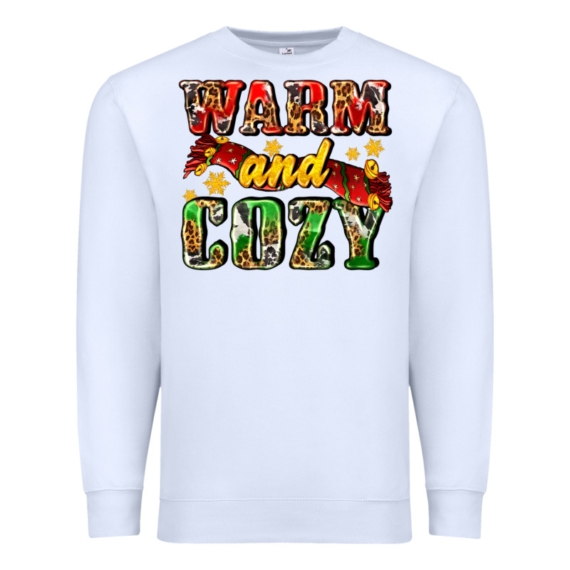 Warm And Cozy With Scarf Premium Sweatshirt by AdoDesignShop | Teevron