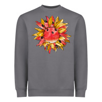 Storm watermelon sunflower Heavyweight Sweatshirt - BarkalooDesign