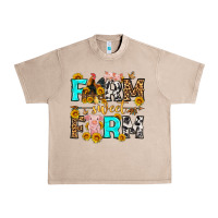 French Oak farm sweet farm western  olivia Urban Heavy Tee - OliviaCreatesArt