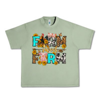 Oil Green farm sweet farm western  olivia Urban Heavy Tee - OliviaCreatesArt