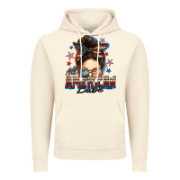 Vintage Artic american babe messy bun Vintage Hoodie - FaDigitalArtStudio