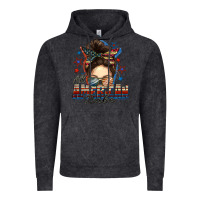 American Babe Messy Bun Vintage Hoodie | Teevron