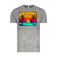 Cloud Rock summer vibes Vintage Tee - CowCowDesign