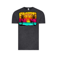 Vintage Black summer vibes Vintage Tee - CowCowDesign