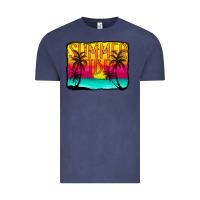 Vintage Denim summer vibes Vintage Tee - CowCowDesign