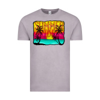 Vintage Zinc summer vibes Vintage Tee - CowCowDesign