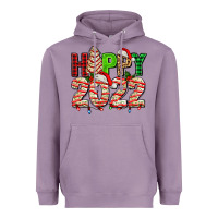 Lavender happy 2022 with christmas tree cake Heavyweight Hoodie - AdoDesignShop