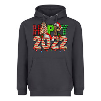 Smoke happy 2022 with christmas tree cake Heavyweight Hoodie - AdoDesignShop
