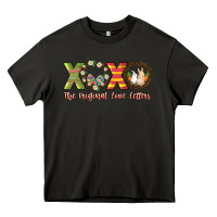 Asphalt Xoxo the original love letters Heavy Core Tee - NancyCooperArtShop