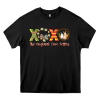 Black Xoxo the original love letters Heavy Core Tee - NancyCooperArtShop
