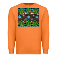 Carrot Christmas tree with snow Premium Sweatshirt - AdoDesignShop