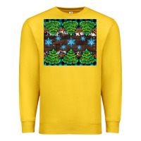 Christmas Tree With Snow Premium Sweatshirt | Teevron