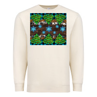 Sandshell Christmas tree with snow Premium Sweatshirt - AdoDesignShop