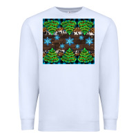 White Christmas tree with snow Premium Sweatshirt - AdoDesignShop