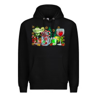 Black Christmas tequila Premium Hoodie - CowhideDigitalArt