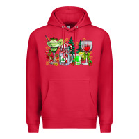 Cardinal Christmas tequila Premium Hoodie - CowhideDigitalArt
