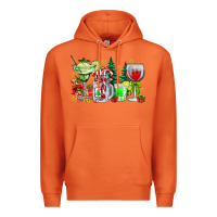 Carrot Christmas tequila Premium Hoodie - CowhideDigitalArt
