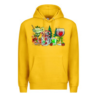 Lemon Christmas tequila Premium Hoodie - CowhideDigitalArt