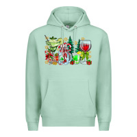 Seafoam Christmas tequila Premium Hoodie - CowhideDigitalArt