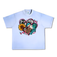 Grape Ice nurse hearts Urban Heavy Tee - Jasminsmagicworld