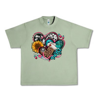 Oil Green nurse hearts Urban Heavy Tee - Jasminsmagicworld