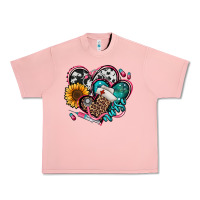 Salmon nurse hearts Urban Heavy Tee - Jasminsmagicworld