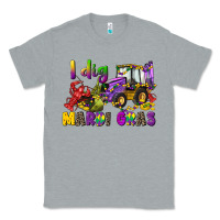 Heather Grey i dig mardi gras Classic Tee - CowGirlArtShop