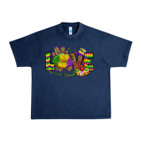 Navy love lips mardi gras Urban Heavy Tee - OliviaCreatesArt