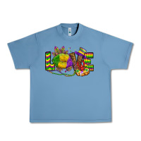 Pebble Blue love lips mardi gras Urban Heavy Tee - OliviaCreatesArt