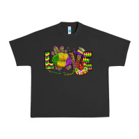 Pigment Black love lips mardi gras Urban Heavy Tee - OliviaCreatesArt