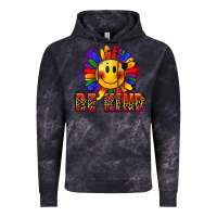 Cloud Black Be kind pride Vintage Hoodie - FaDigitalArtStudio