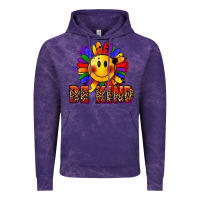 Cloud Purple Be kind pride Vintage Hoodie - FaDigitalArtStudio
