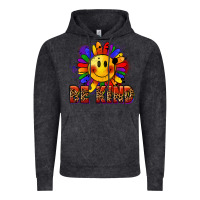 Vintage Black Be kind pride Vintage Hoodie - FaDigitalArtStudio