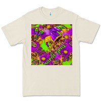 Bone Mardi Gras and jester hat seamless pattern Premium Tee - HowdyJamesFarm