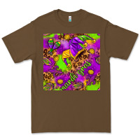 Cacao Mardi Gras and jester hat seamless pattern Premium Tee - HowdyJamesFarm