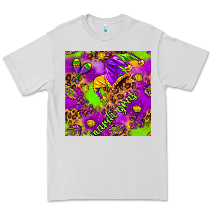 Mardi Gras And Jester Hat Seamless Pattern Premium Tee by HowdyJamesFarm | Teevron