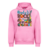 Fuchsia Pink ready to rock 2nd grade Urban Hoodie - JahusDesignShop